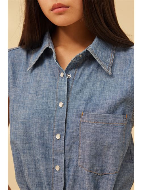 abito in denim SEMICOUTURE 01 | S4SY16Z84-0